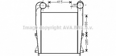 AVA QUALITY COOLING re4099 -  Интеркулер